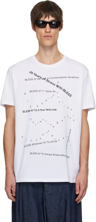 Bless White Nº74 Multicollection Iv T-shirt