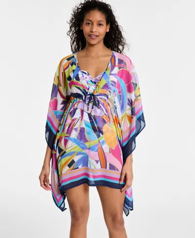 Bleu Rod Beattie Women's Living Color Caftan Swim Cover-up In Multi