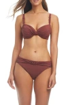 Bleu Rod Beattie Bleu By Rod Beattie Hipster Bikini Bottoms In Pink