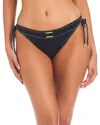 Bleu By Rod Beattie Side Tie Hipster Bikini Bottom In Black