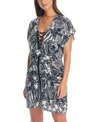 BLEU BY ROD BEATTIE WOMEN'S CIAO BELLA PRINTED COVER-UP DRESS