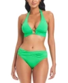 Bleu By Rod Beattie Sarong Hipster Bikini Bottom In Black