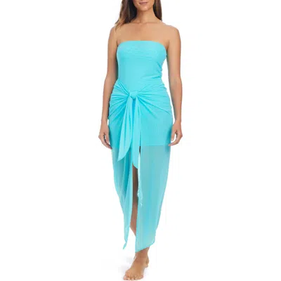 Bleu By Rod Beattie Wrap Cover-up Dress