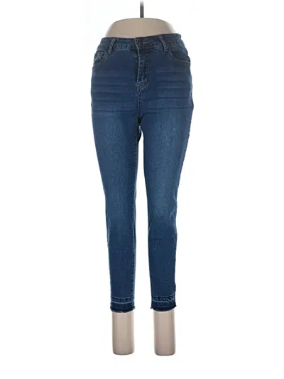 Pre-owned Bleu Jeggings In Blue