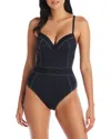 Bleu Rod Beattie A Fine Line Underwire One-piece
