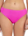 Bleu Rod Beattie Basic Hipster Bikini Bottom In Dahlia