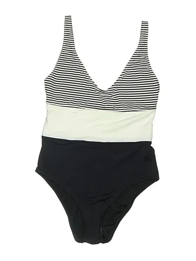 Pre-owned Bleu Rod Beattie Bodysuit In Black