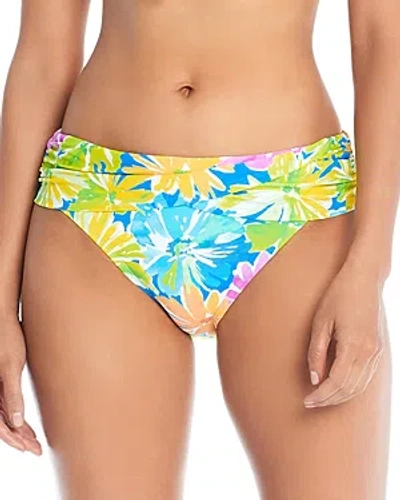 Bleu Rod Beattie Floral Print Sarong Hipster Bikini Bottom - 100% Exclusive In Multi