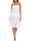 Bleu Rod Beattie India Bazaar Cover-up Dress In White