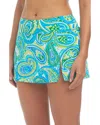 Bleu Rod Beattie More Is More Swim Skirt In Multi
