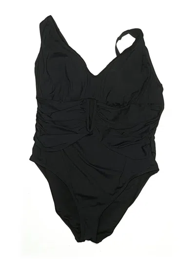 Pre-owned Bleu Rod Beattie One Piece Swimsuit In Black