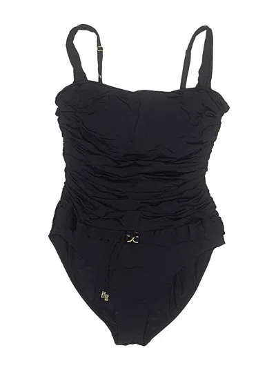 Pre-owned Bleu Rod Beattie One Piece Swimsuit In Black
