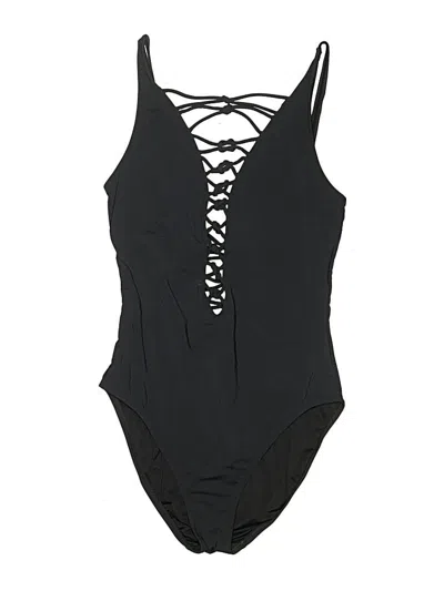 Pre-owned Bleu Rod Beattie One Piece Swimsuit In Black