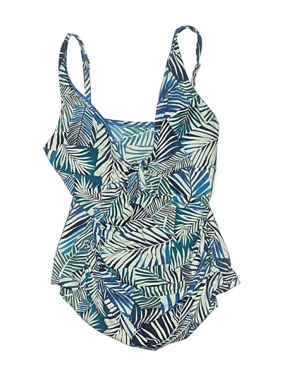 Pre-owned Bleu Rod Beattie One Piece Swimsuit In Blue