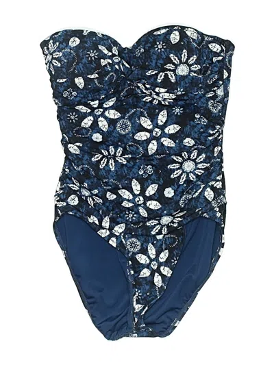 Pre-owned Bleu Rod Beattie One Piece Swimsuit In Blue
