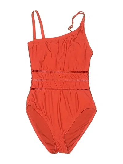 Pre-owned Bleu Rod Beattie One Piece Swimsuit In Red