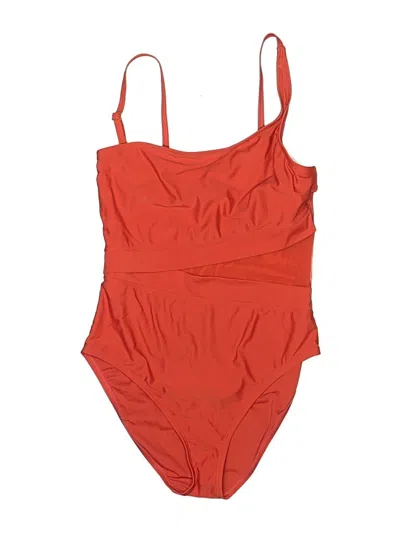Pre-owned Bleu Rod Beattie One Piece Swimsuit In Red