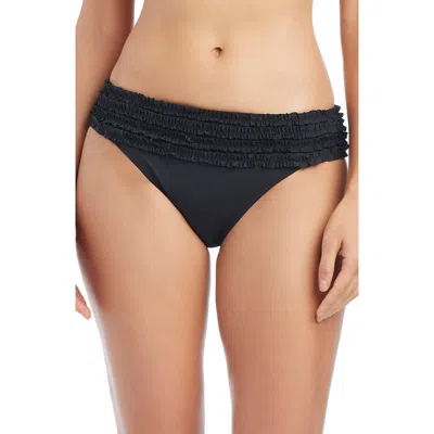 Bleu Rod Beattie Rod Beattie Banded Hipster Bikini Bottoms In Black
