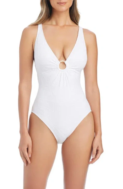 Bleu Rod Beattie Rod Beattie Cross Back One-piece Swimsuit In Multi