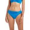 Bleu Rod Beattie Rod Beattie Draped Mid Rise Bikini Bottoms In Multi