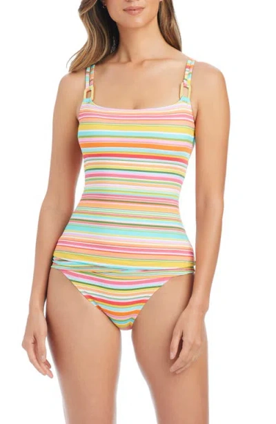 Bleu Rod Beattie Rod Beattie Print Tankini In Multi