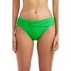 Bleu Rod Beattie Rod Beattie Sarong Hipster Bikini Bottoms In Green