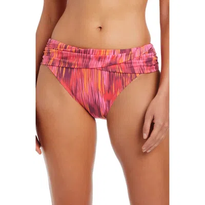 Bleu Rod Beattie Rod Beattie Sarong Hipster Swim Bottoms In Pink
