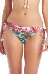 Bleu Rod Beattie Rod Beattie Tie Side Hipster Bikini Bottoms In Multi