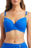 Bleu Rod Beattie Rod Beattie Underwire Bikini Top In Blue