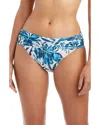 Bleu Rod Beattie Sarong Hipster Bikini Bottom In Multi