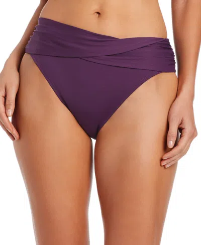 Bleu Rod Beattie Sarong Hipster Bikini Bottoms In Brown