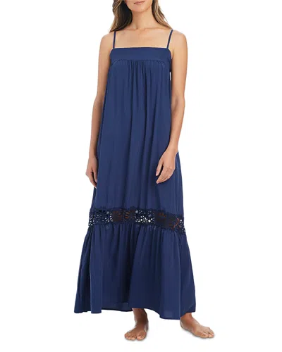 Bleu Rod Beattie Summer Cover Up Dress In Blue