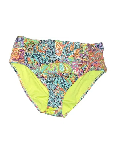Pre-owned Bleu Rod Beattie Swimsuit Bottoms In Green