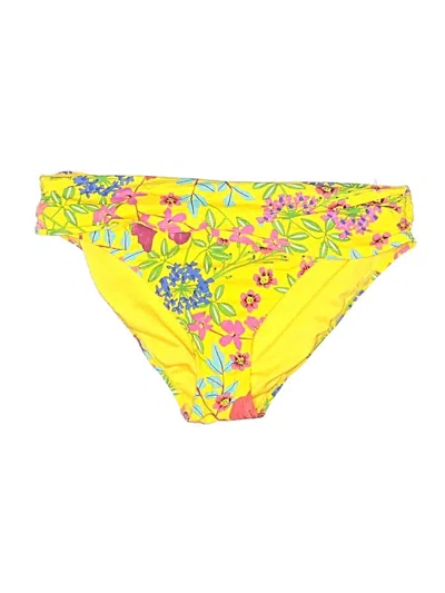 Pre-owned Bleu Rod Beattie Swimsuit Bottoms In Yellow