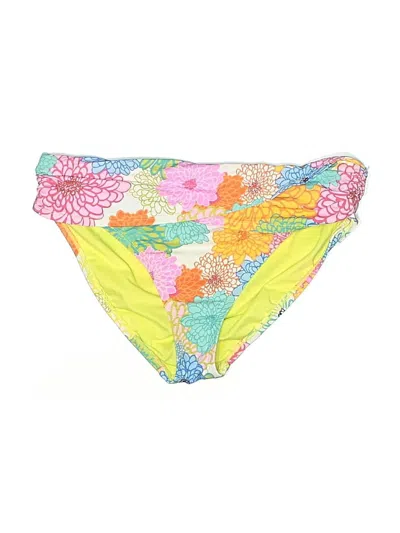 Pre-owned Bleu Rod Beattie Swimsuit Bottoms In Yellow
