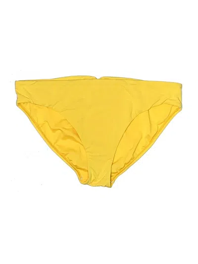Pre-owned Bleu Rod Beattie Swimsuit Bottoms In Yellow