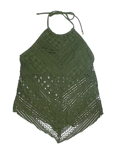 Pre-owned Bleu Rod Beattie Swimsuit Top Green Swimwear