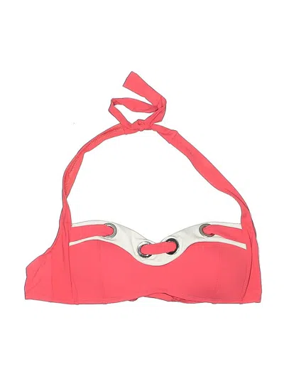 Pre-owned Bleu Rod Beattie Swimsuit Top Pink Swimwear