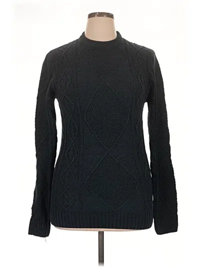 Pre-owned Bleu Rod Beattie Turtleneck Sweater In Black