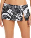 Bleu Rod Beattie Women's Double Duty Skirted Hipster Bottoms In Black