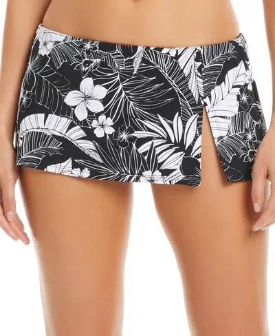 Bleu Rod Beattie Women's Double Duty Skirted Hipster Bottoms In Black