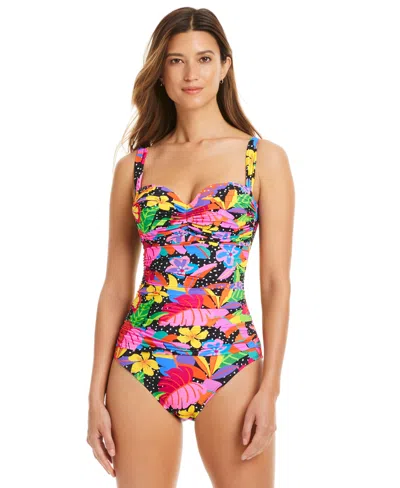 Bleu Rod Beattie Women's Extra Bold One-piece Swimsuit In Multi