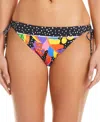 Bleu Rod Beattie Women's Extra Bold Side-tie Hipster Bikini Bottoms In Black