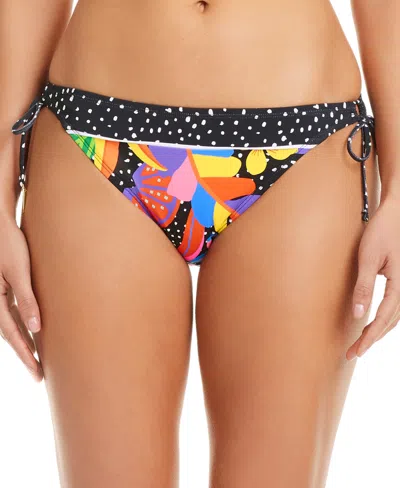 Bleu Rod Beattie Women's Extra Bold Side-tie Hipster Bikini Bottoms In Multi