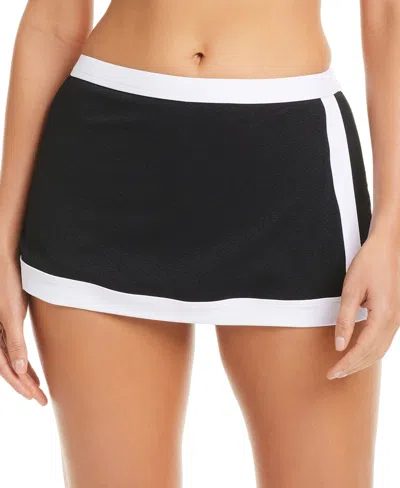 BLEU ROD BEATTIE WOMEN'S I'M WITH THE BAND SKIRTED BOY SHORTS