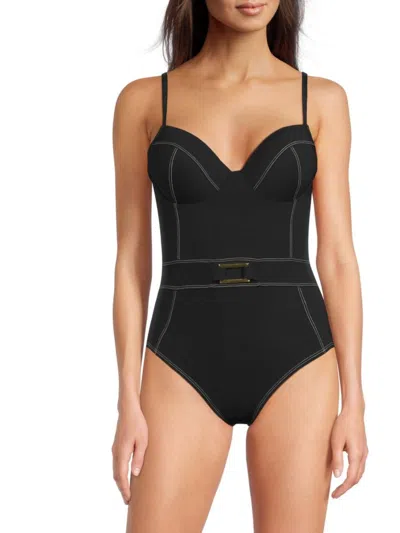 BLEU ROD BEATTIE WOMEN'S SWEETHEART ONE PIECE SWIMSUIT