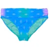 Bleu Rod Beattie Womens Fold-over Printed Swim Bottom Separates In Blue