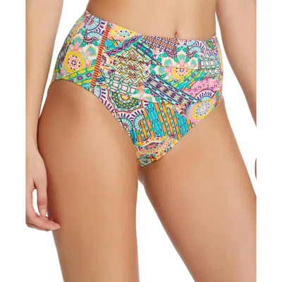 Bleu Rod Beattie Womens Printed Lined Swim Bottom Separates In Multi