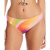 Bleu Rod Beattie Womens Ruched Printed Swim Bottom Separates In Multi