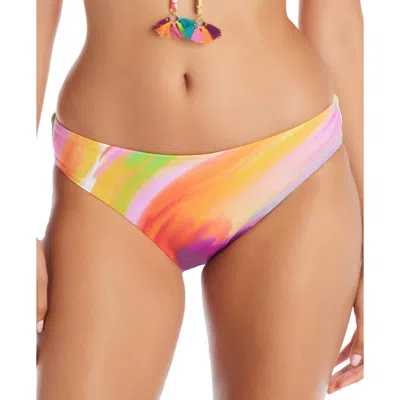 Bleu Rod Beattie Womens Ruched Printed Swim Bottom Separates In Multi